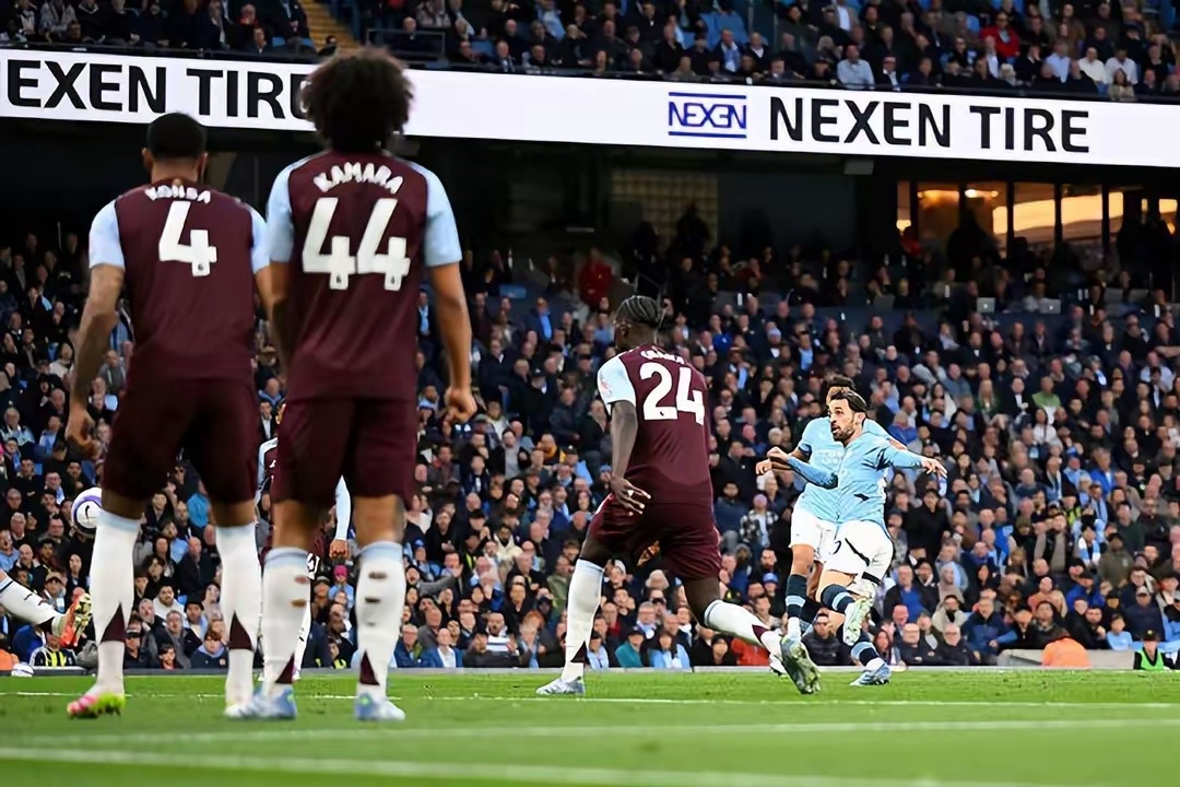 曼城客场大胜阿斯顿维拉，提升信心实力强劲稳操胜券的简单介绍