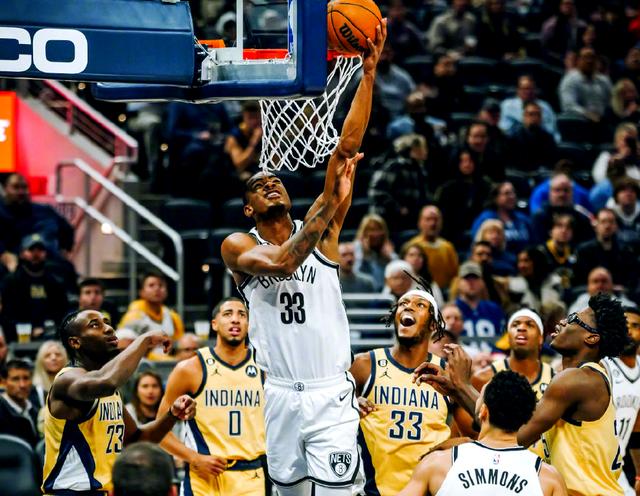 步行者赛季接连两次击败篮网